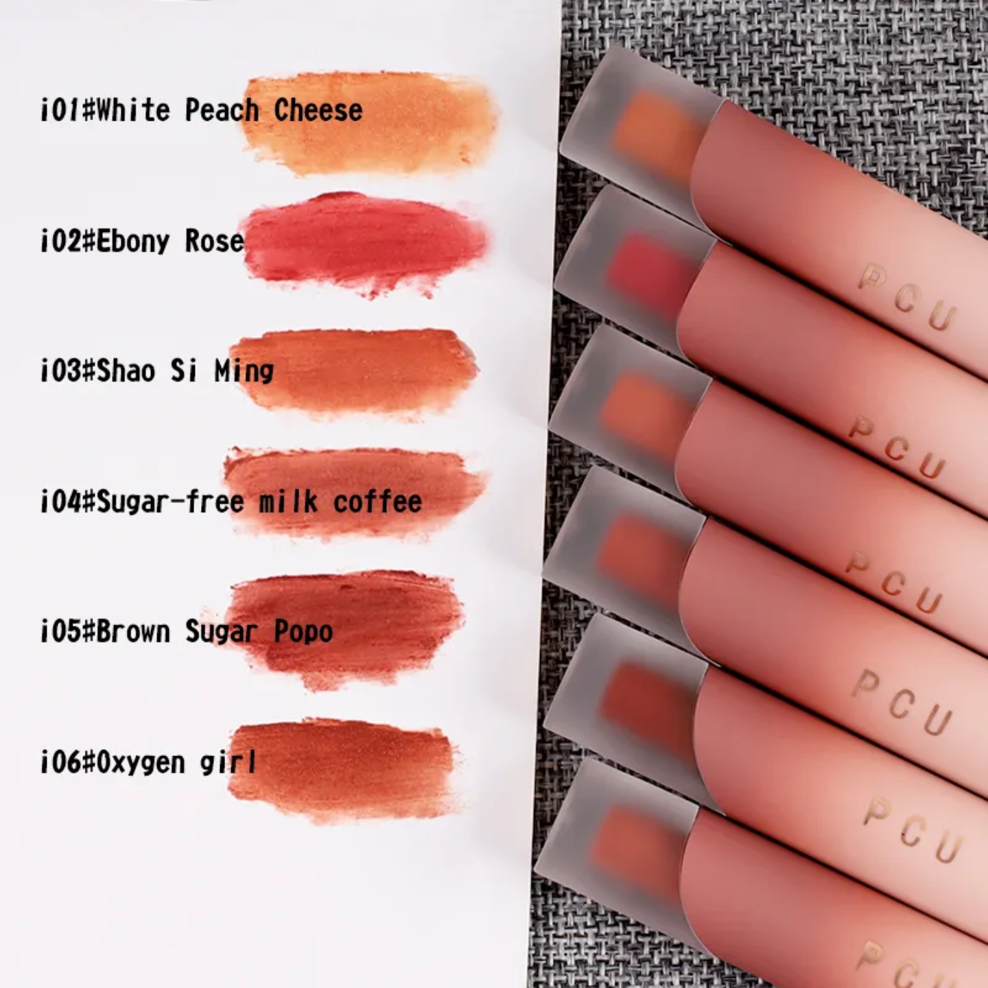Rich color A sip of velvet 6 colors available-matte lip glaze at will